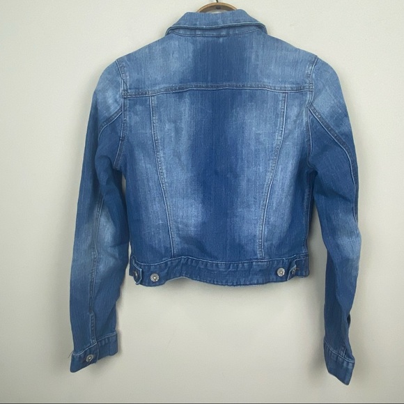 Almost Famous || Denim Jean Jacket; Size L - Picture 3 of 9